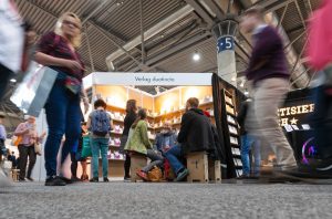 Der duotincta-Stand auf der Leipziger Buchmesse 2019